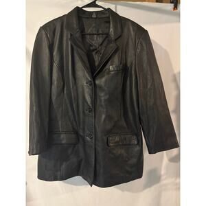 Jacqueline Ferrar Plus Size 1X Women’s Leather Jacket